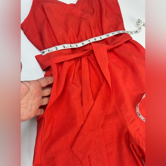 Flying Tomato Light Spaghetti Strap Wide Leg Jumpsuit With Pockets Medium - Picture 6 of 11